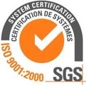 تاییدیه SGS Iso 9001 دستگاه گلدن سایز